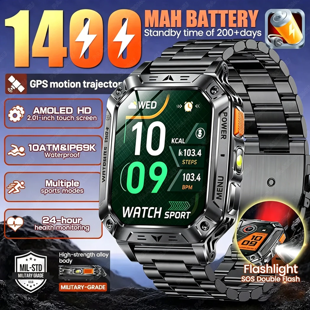 2026 Neue Smartwatch für Herre – Smartwatch Custom Bewertung und Preis